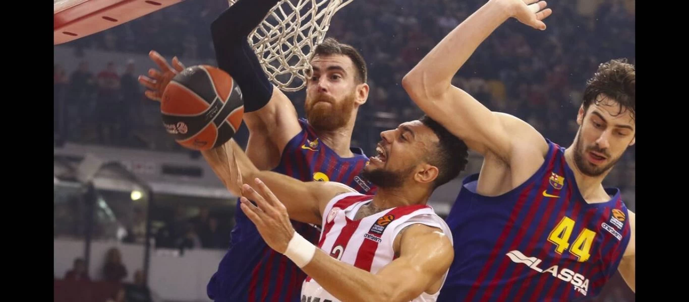 Euroleague: Δύσκολη αποστολή με Μπαρτσελόνα ο Ολυμπιακός - Το σημερινό πρόγραμμα της 16ης αγωνιστικής